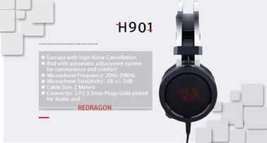 Popular Redragon H901 USB Wired Gaming Headset Headphones Gamer Earphone