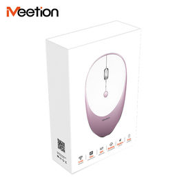 MeeTion R600 لطيف وردي PC السفر الصغيرة الصامتة 2.4G واي فاي USB صغير محمول بصري الفئران ماوس لاسلكية ديسيبل متوحد الخواص